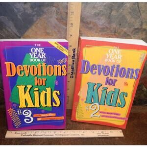 1995 & 1998 One Year of Devotions For Kids #2 & #3